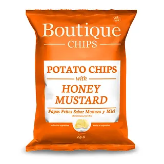 Chips de Papas Honey Mustard x 65 gr (Boutique)