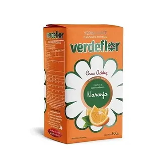 Yerba Mate Naranja x 500 gr (Verdeflor)