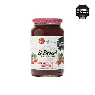 Mermelada Tradicional Frutilla x 420 gr (El Brocal)