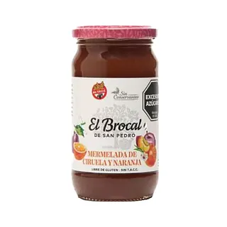 Mermelada Tradicional Ciruela y Naranja x 420 gr (El Brocal)