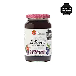 Mermelada Tradicional Frutos Rojos x 420 gr (El Brocal)