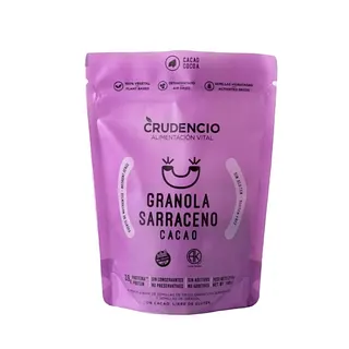 Granola Sarraceno Cacao x 210 gr (Crudencio)