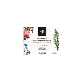 Crema Facial Nocturna Antioxidante x 50 ml (Veganis)