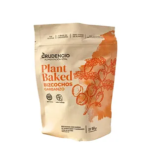 Plant Baked Bizcochos Garbanzo x 150 gr (Crudencio)