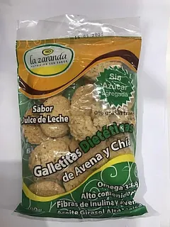 Galletitas de Dulce de Leche sin Azucar x 200 gr (La Zaranda)