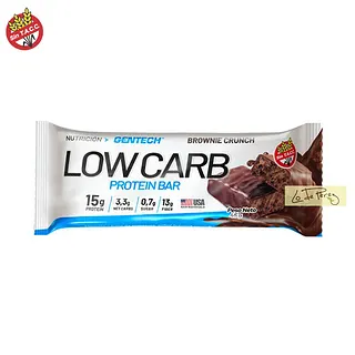 Low Carb Bar Prot Brownie Choco x 45 gr x 10 u (Gentech)