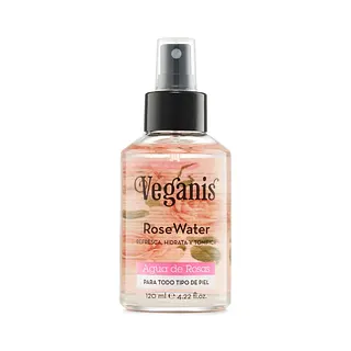 Agua de Rosas x 120 ml (Veganis)