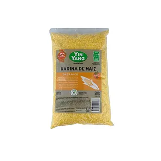 Harina de Maiz Organica x 500 gr x 10 u (Yin Yang)