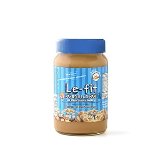 Mantequilla de Mani Le-Fit Cookies y Cream x 360 gr (Le-Fit)