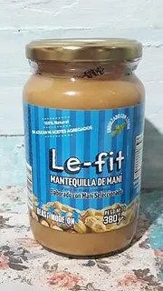 Mantequilla de Mani Le-Fit con Stevia x 360 gr (Le-Fit)