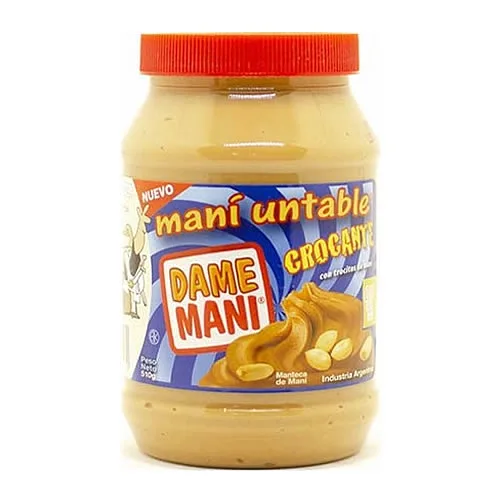 Mantequilla de Mani Crocante x 510 gr (Dame Mani)