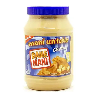 Mantequilla de Mani Cremoso x 510 gr (Dame Mani)