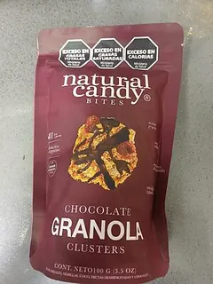 Granola con Chocolate Clusters x 100 gr (Natural Candy)