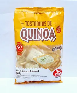 Tostadas de Quinoa x 120 gr x 6 u (Yin Yang)