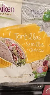 Tortillas de Quinoa Roja x 210 gr (Aiken)