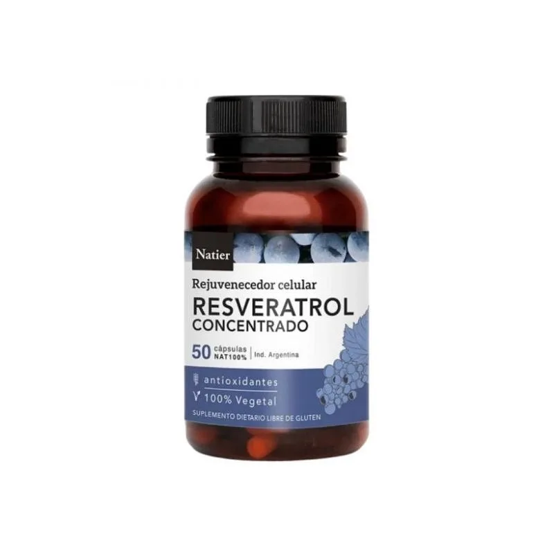 Resveratrol Concentrado x 50 cap (Natier)
