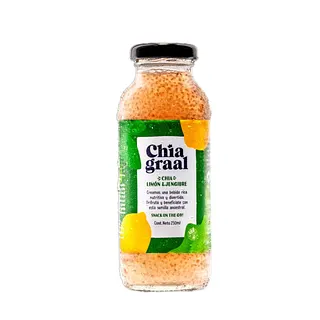 Jugo Limon Menta y Jengibre x 250 ml (Chia Graal)