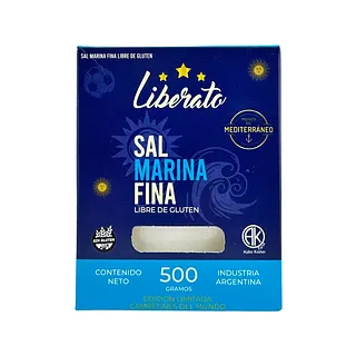 Sal Marina Fina Yodada x 500 gr (Liberato)