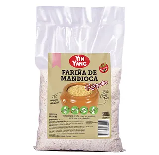 Farina de Mandioca Rebozador x 500 gr x 6 u (Yin Yang)