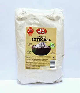 Harina Integral Fina x 1 kg x 5 u (Yin Yang)
