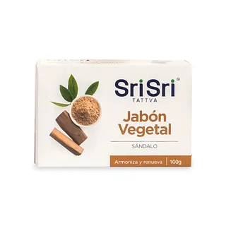 Jabon Vegetal Sandalo x 100 gr (Sri Sri)
