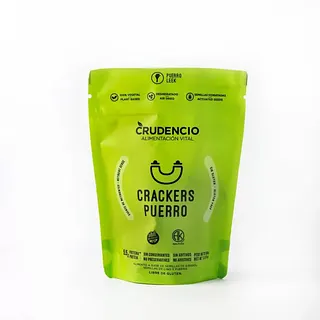 Galletitas Crackers Puerro x 90 gr (Crudencio)