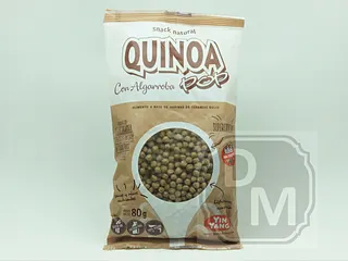 Quinoa Pop Algarroba x 80 gr x 10 u (Yin Yang)
