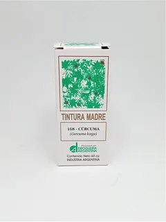 Tintura Madre N168 - Curcuma - x 60 ml (Drogueria Argentina)