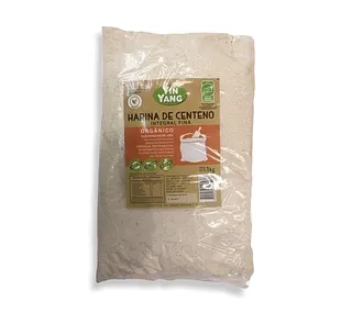 Harina de Centeno Integral Fina x 1 kg x 5 u (Yin Yang)