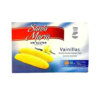 Vainillas x Docena x 180 gr (Santa Maria)