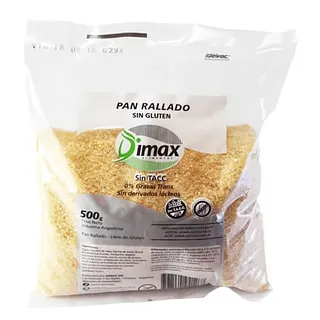 Pan Rallado x 500 gr (Dimax)