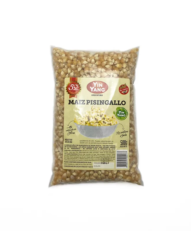 Maiz Pisingallo x 500 gr x 6 u (Yin Yang)