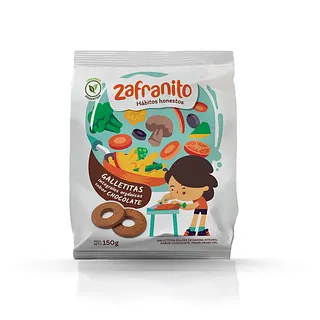 Galletitas Zafranito Cacao x 150 gr (Zafran)