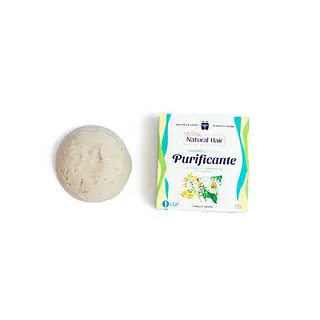 Shampoo Solido Purificante con Extracto de Manzanilla Tilo y Arcilla x 65 gr (Meraki)