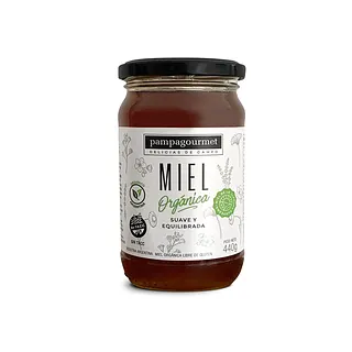 Miel Organica x 440 gr (Pampagourmet)