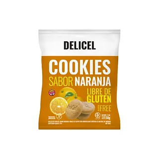 Galletitas Cookies de Naranja x 150 gr (Delicel)