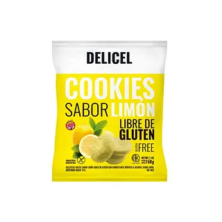 Galletitas Cookies de Limon x 150 gr (Delicel)