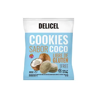 Galletitas Cookies de Coco x 150 gr (Delicel)