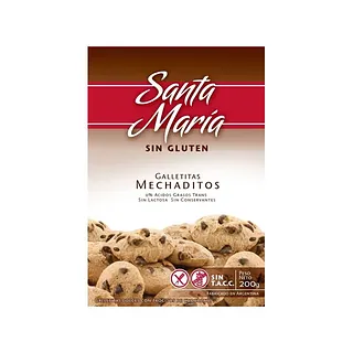 Galletitas Mechaditos x 200 gr (Santa Maria)