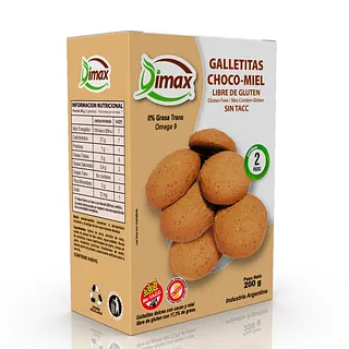 Galletas Chocomiel x 200 gr (Dimax)