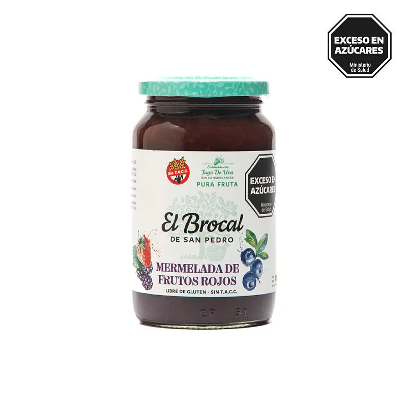 Mermelada Light Frutos Rojos x 400 gr (El Brocal)