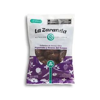 Galletita de Algarroba con Frutos del Bosque sin Azucar x 200 gr (La Zaranda)