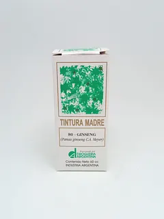 Tintura Madre Ginseng x 60 ml (Drogueria Argentina)