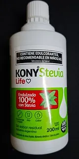 Stevia Liquida Life Apta para Cocinar x 200 ml (Kony)