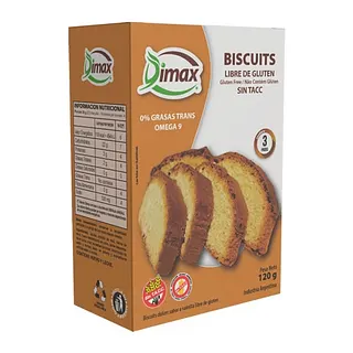 Biscuits x 120 gr (Dimax)