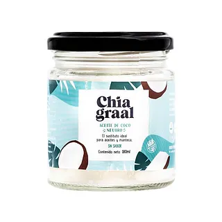 Aceite de Coco Neutro x 180 ml (Chia Graal)