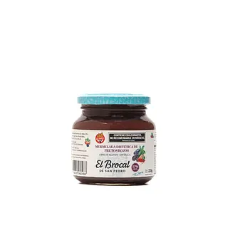 Mermelada de Frutos Rojos con Stevia x 220 gr (El Brocal)