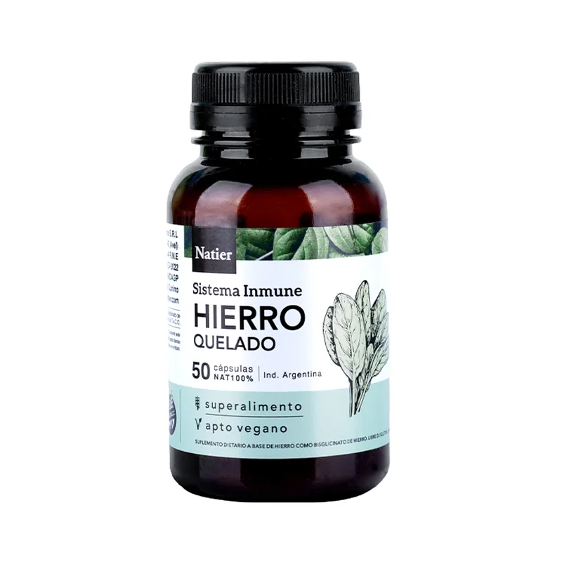 Hierro Quelado x 50 cap (Natier)