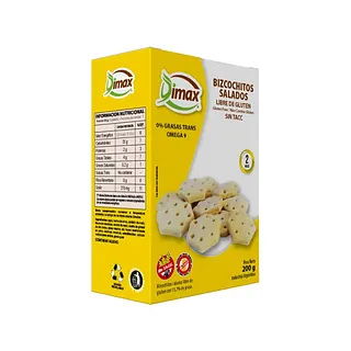 Bizcochitos Salados x 200 gr (Dimax)