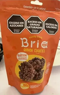 Snack Mini Quinoa y Chocolate x 100 gr Naranja (Bria)